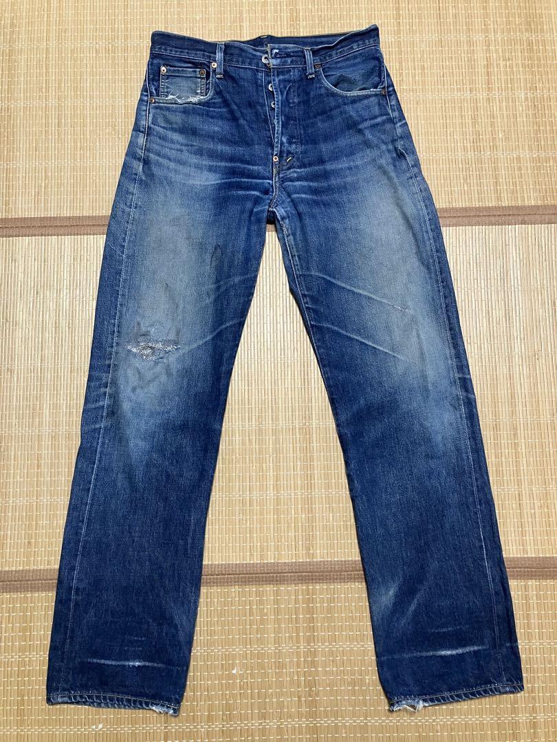 リーバイス 702XX ビッグE 赤耳 90s 復刻 デニム  サイズ30インチ 90s 復刻 赤耳 Levi's リーバイス 702XX 93年製 ビッグE - メルカリ
