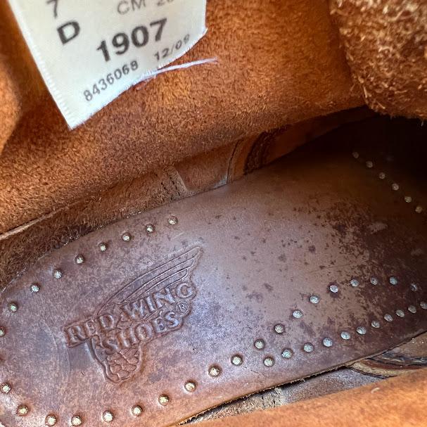 レッドウィング 1907 ラフ&タフ セッター REDWING 7D 25cm