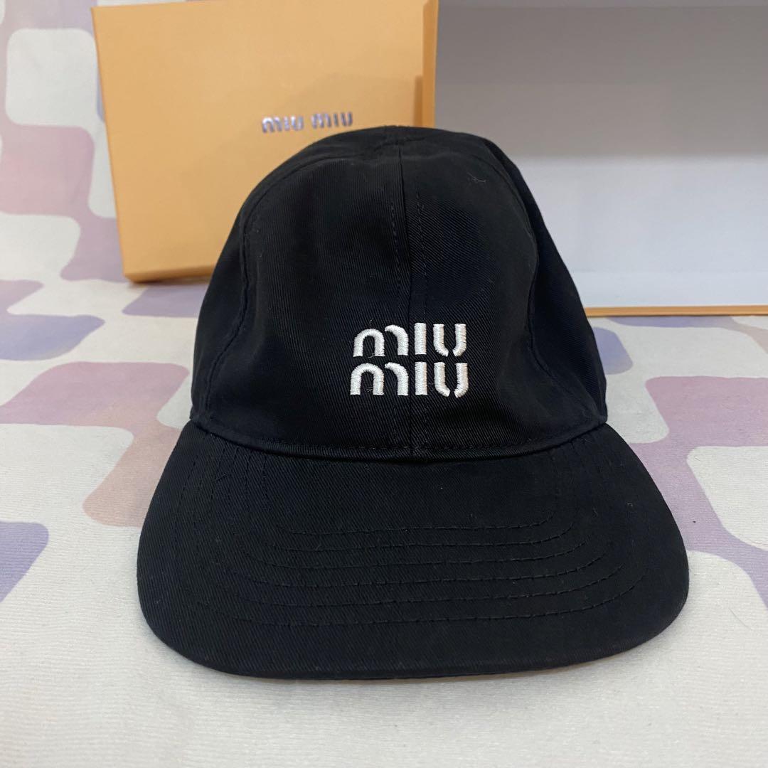miumiu ベースボールキャップ　M