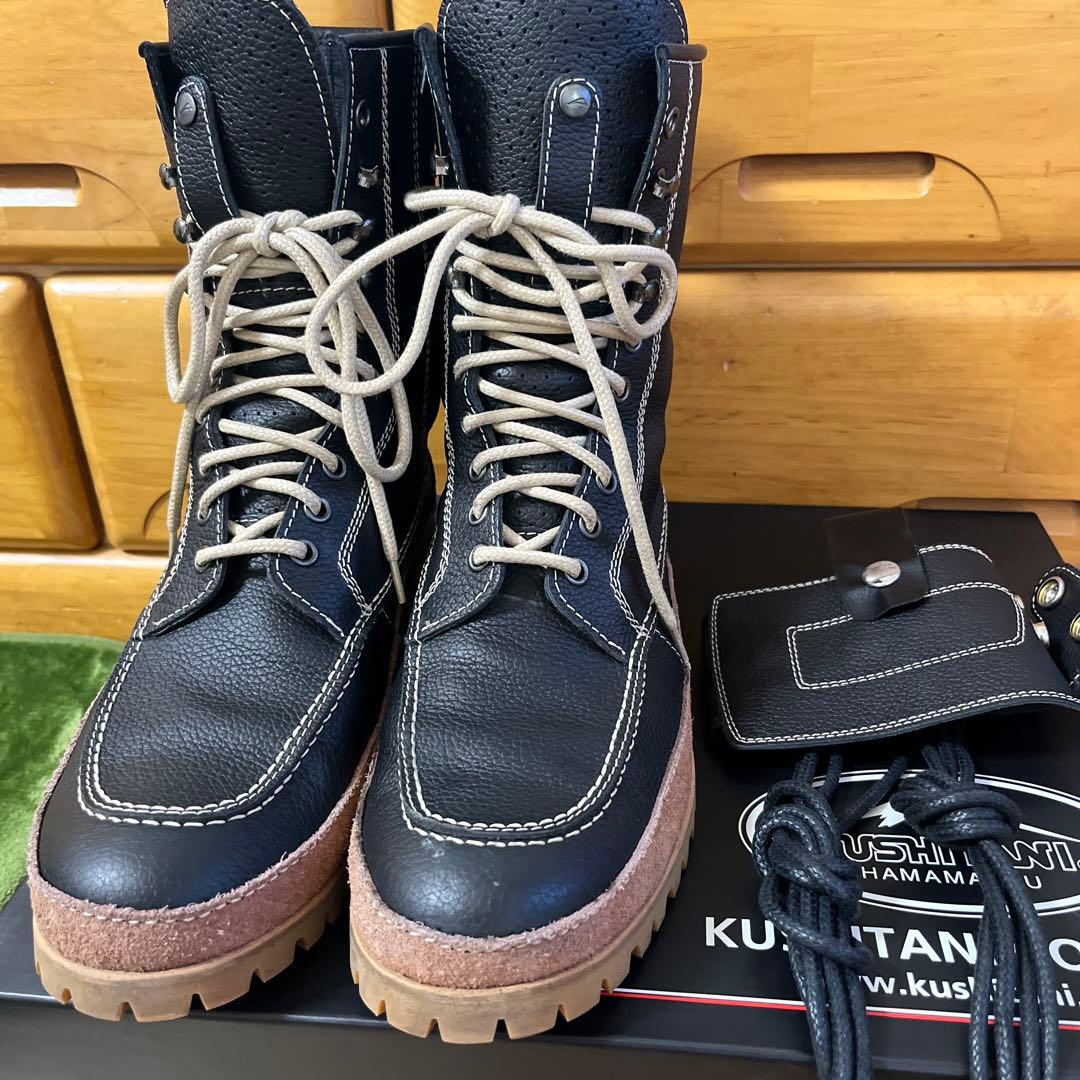 クシタニk-4536M モカシンブーツメッシュ www.sanagustin.ac.id