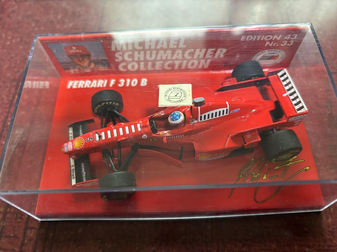 ミニチャンプス　フェラーリF310B シューマッハ&アーバン　セット
