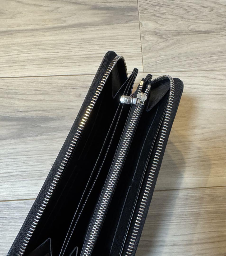【ルイヴィトン】Louis Vuitton/二つ折り/長財布/ブラック/財布