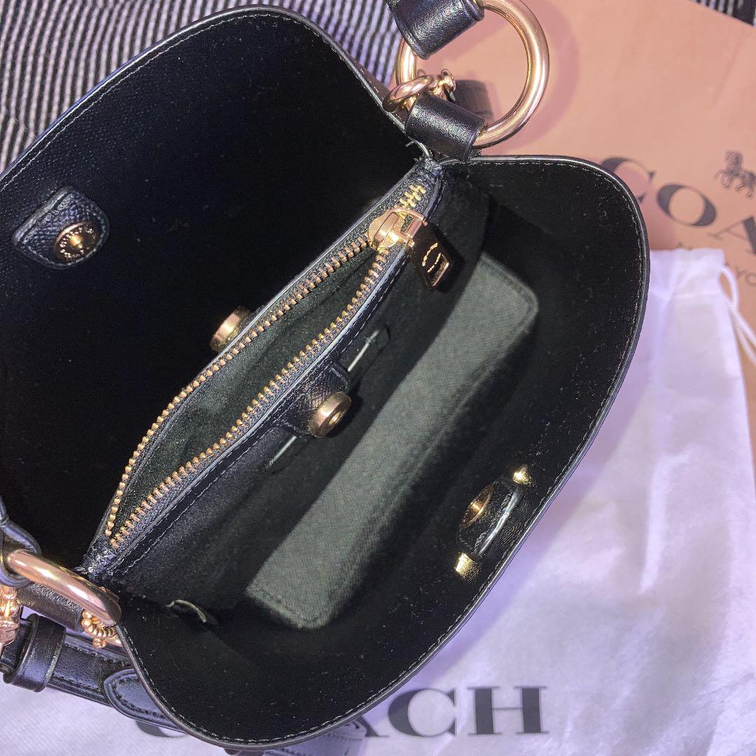 未使用 バッグ シグネチャー キャンバス KiSe5-m38226011944 COACH タウンバケット 超歓迎得価
