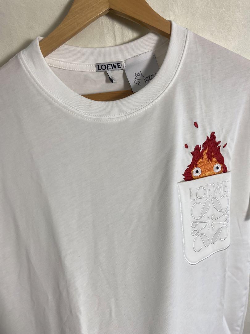 LOEWE ロエベ　ハウル　カルシファーポケットTシャツ M LOEWE - 【完売】エベ ハウルの動く城 LOEWE カルシファー