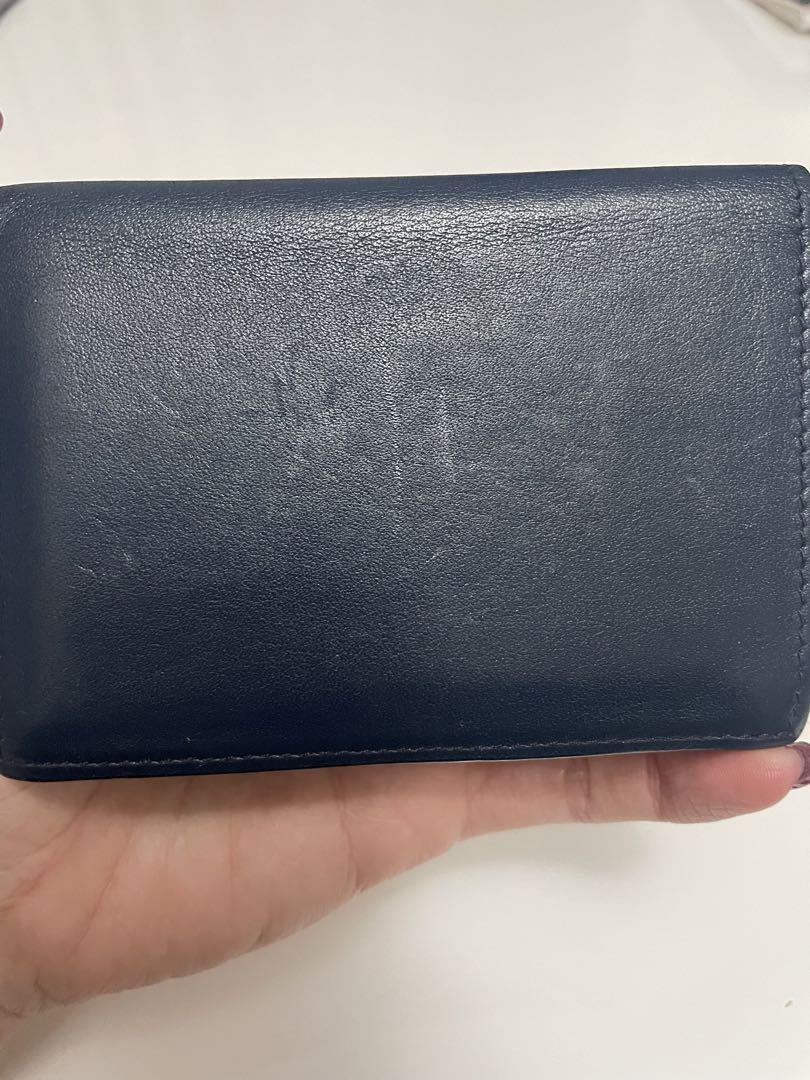マイニーニ　mainini 名刺入れ　ネイビー