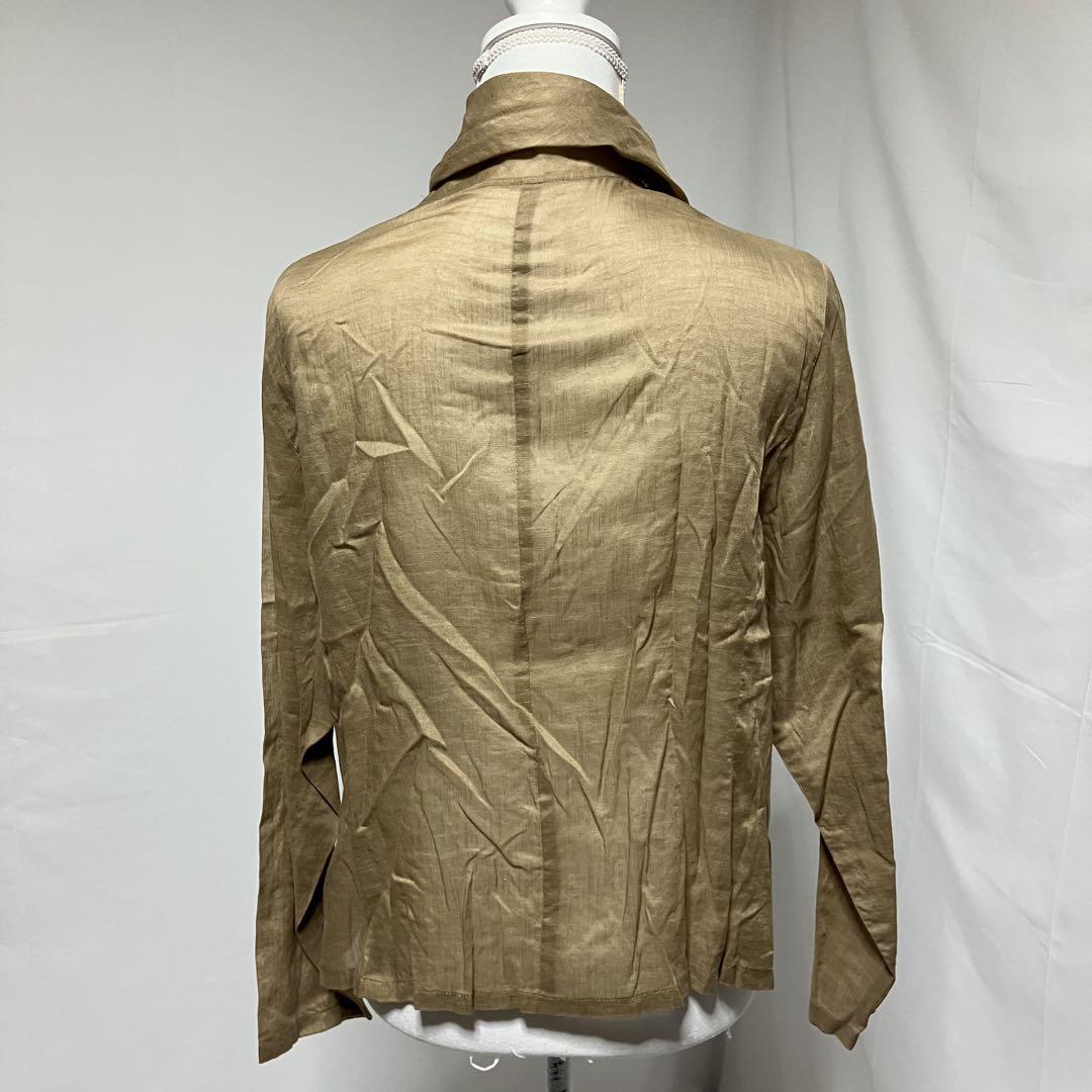 【特別セール品】 慈雨 センソユニコ コットンリネン 薄手 ジャケット 40 ジャケット・アウター