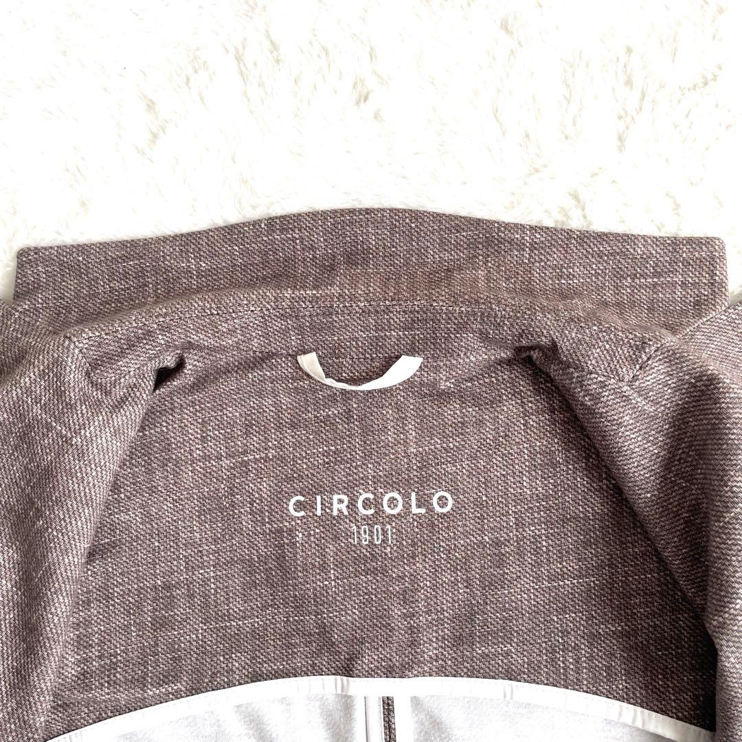 美品✨CIRCOLO 1901 ジャージ テーラードジャケット 48