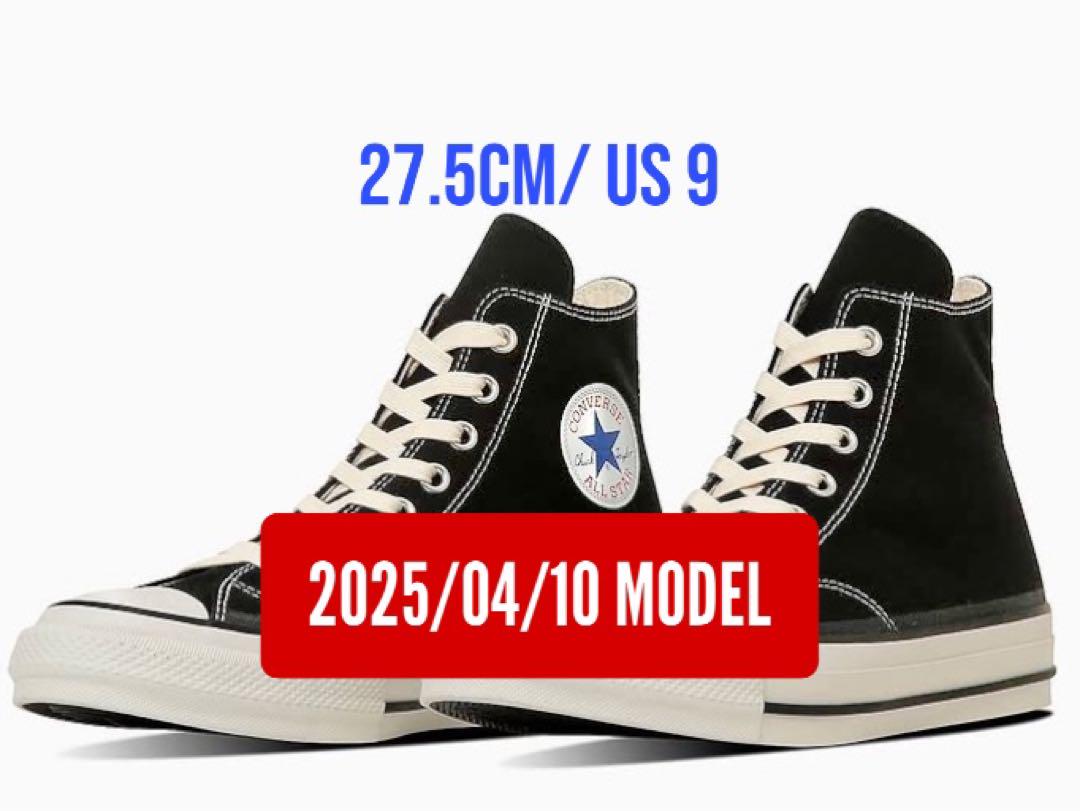 CONVERSE ADDICT CHUCKTAYLOR HI BLACK27.5
