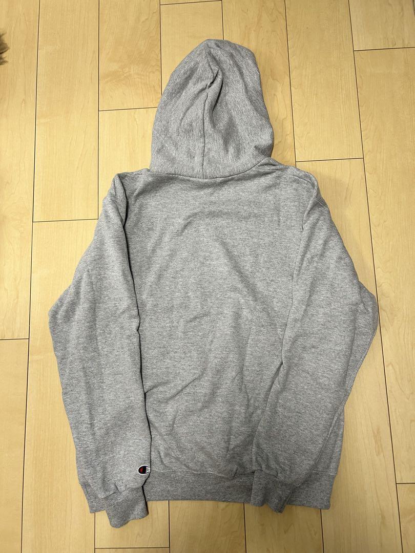 Champion LANDLORD フード付きスウェット グレー