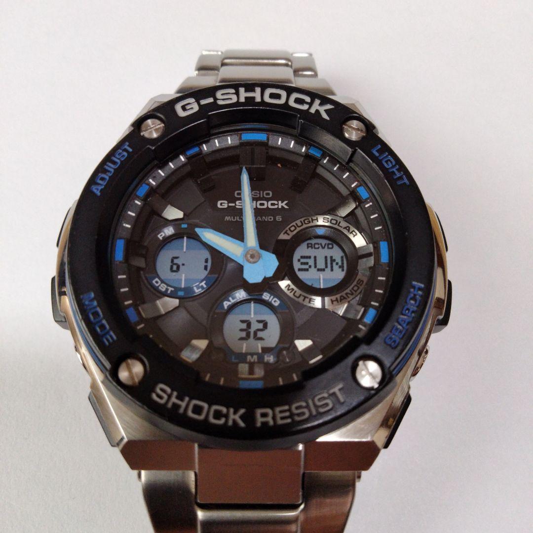 G-SHOCK GST−W100D　電波ソーラー タフソーラー　ジャンク