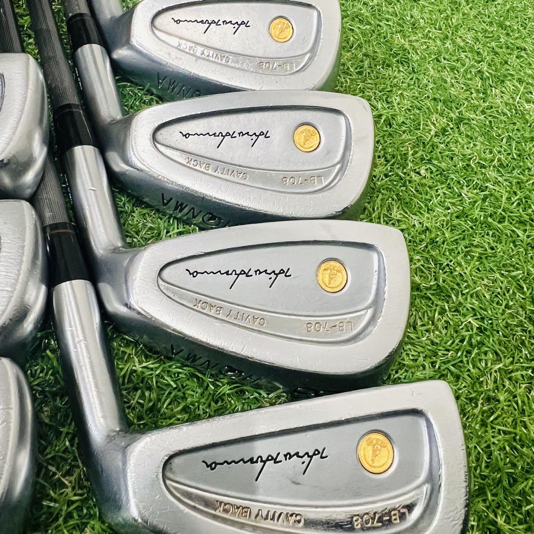 HONMA ホンマ　金モグラ　LB708 2星　2S アイアンセット　24GP