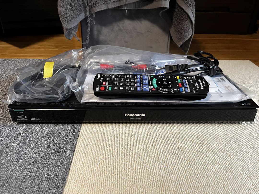 パナソニック 500GB ブルーレイレコーダー DIGA DMR-BRT220プレーヤー
