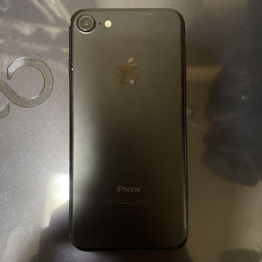 iPhone 7 Black 128 GB SIMフリー - スマートフォン本体快適