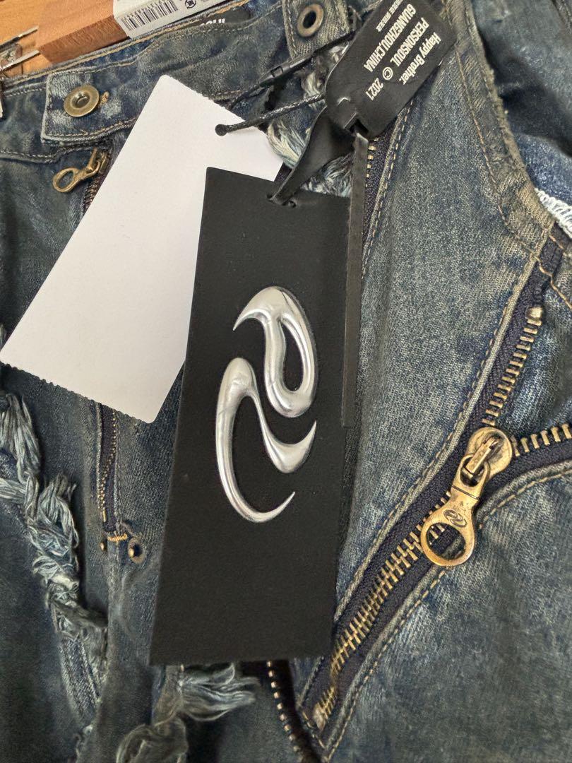 パンツ personsoul ALIEN DIRTY DENIM JEANS