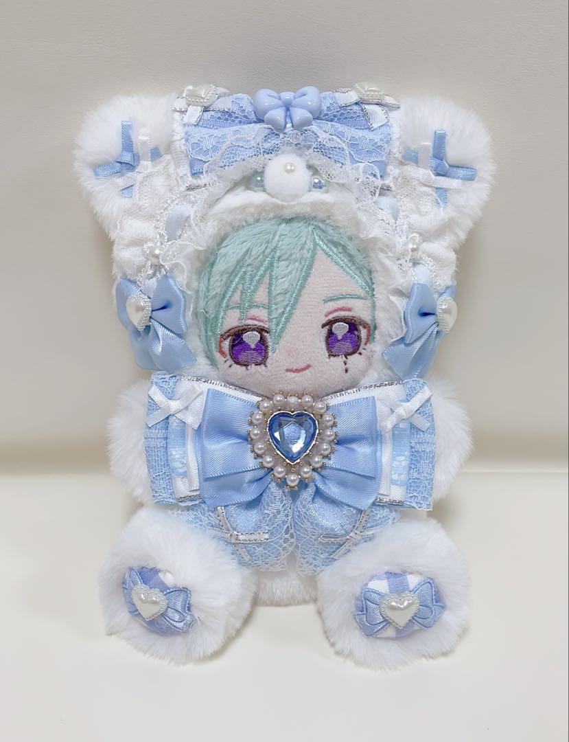 おすわり♥12.5cm♥ぬい服♥いつぬい♥ ネコ♥着ぐるみ♥X31