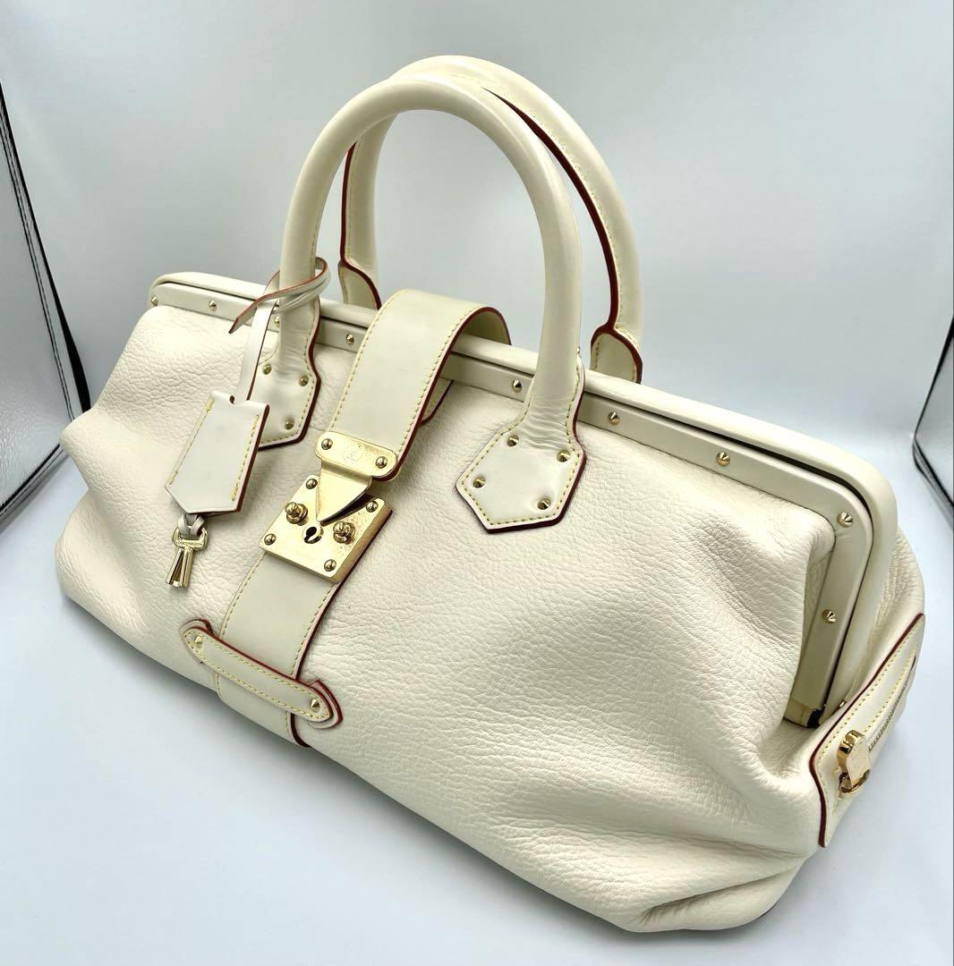 良品★【LOUIS VUITTON】 スハリ アンジェニューGM ホワイト