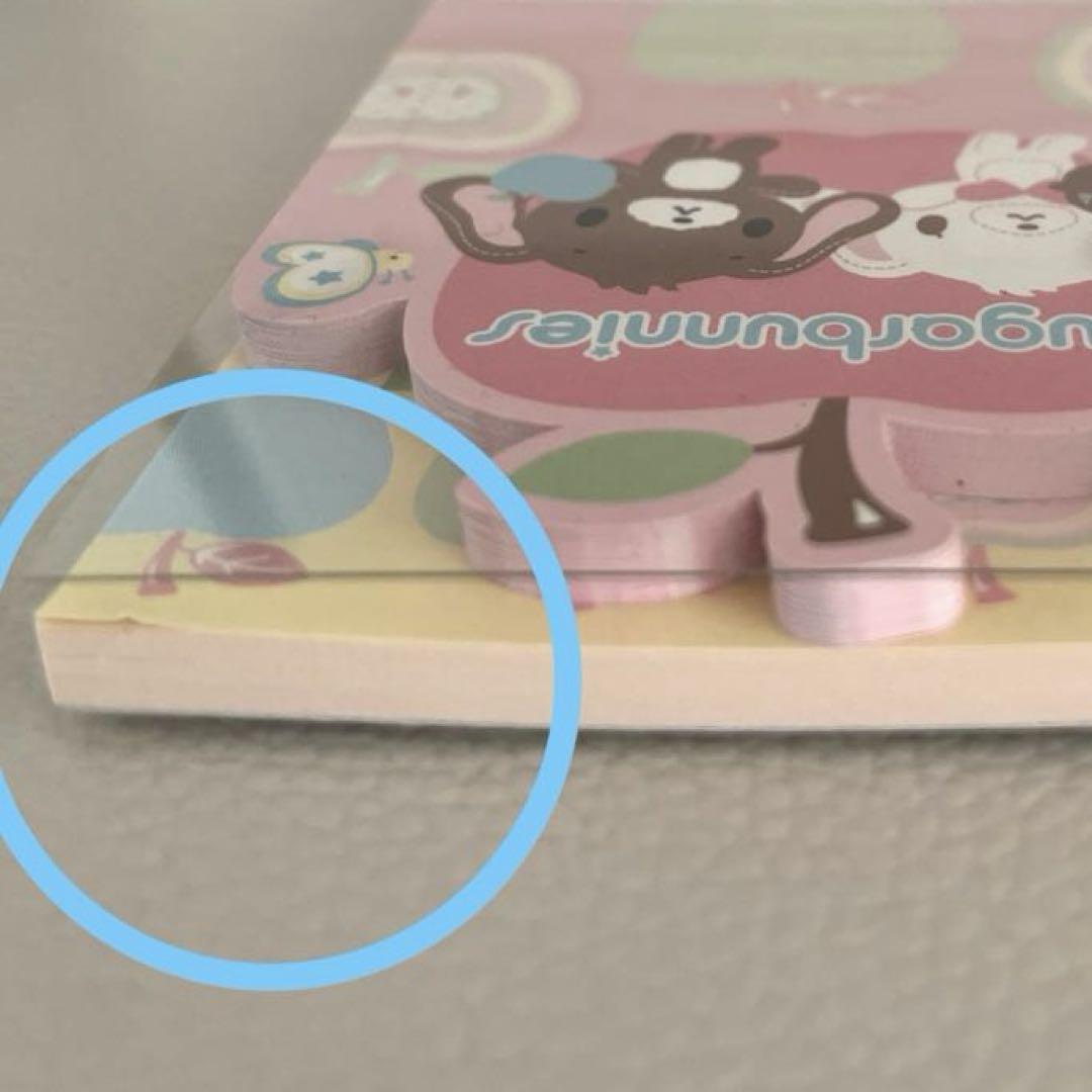 シュガーバニーズ 平成レトロ メモ帳 Sanrio キリトリメモ レア