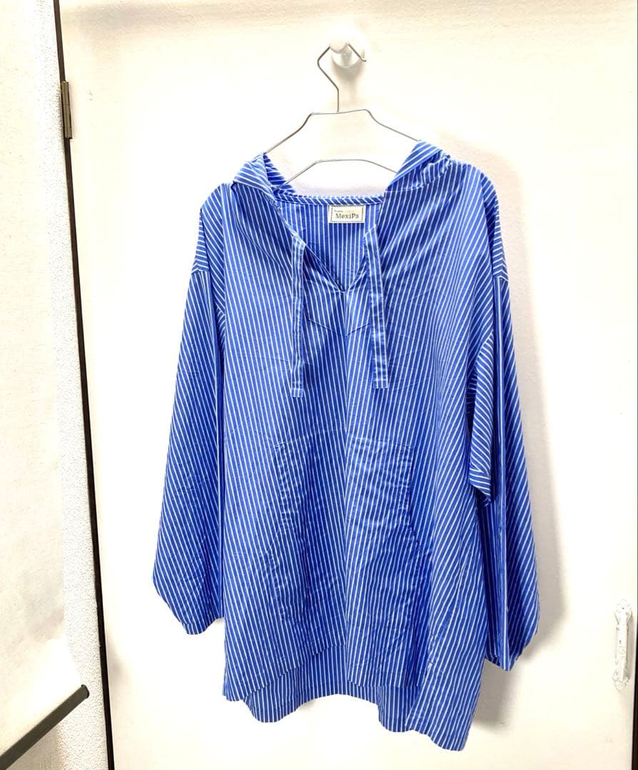 MexiPa メキパ メキシカンパーカー ストライプトップス