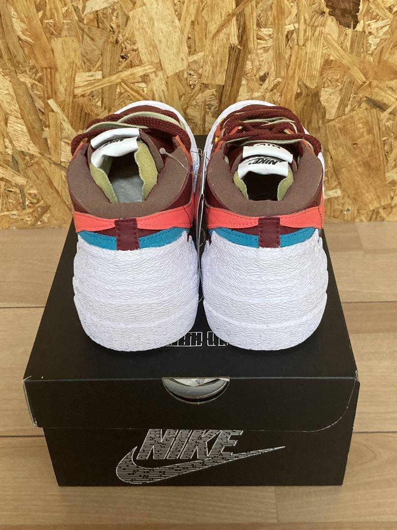 KAWS × sacai × Nike Blazer Low Team Red