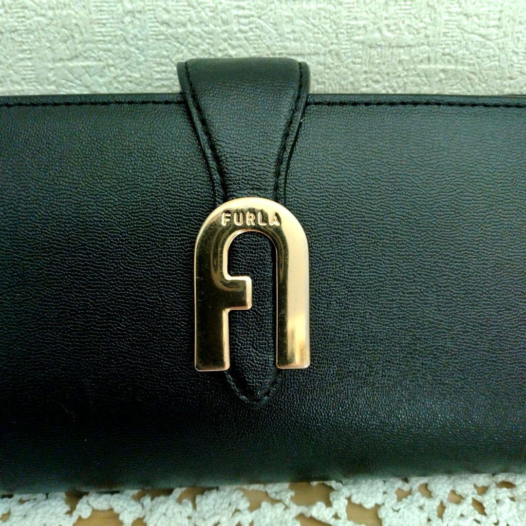 極美品　FURLA　長財布