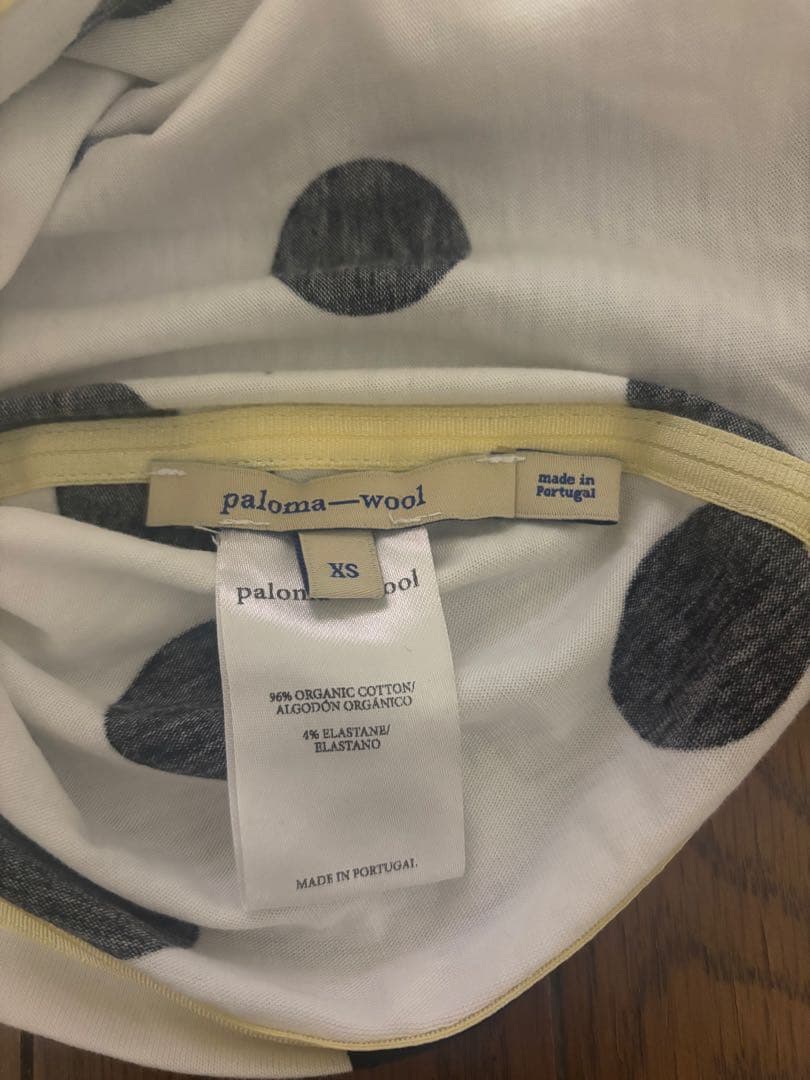 paloma-wool polka dot camisole XS