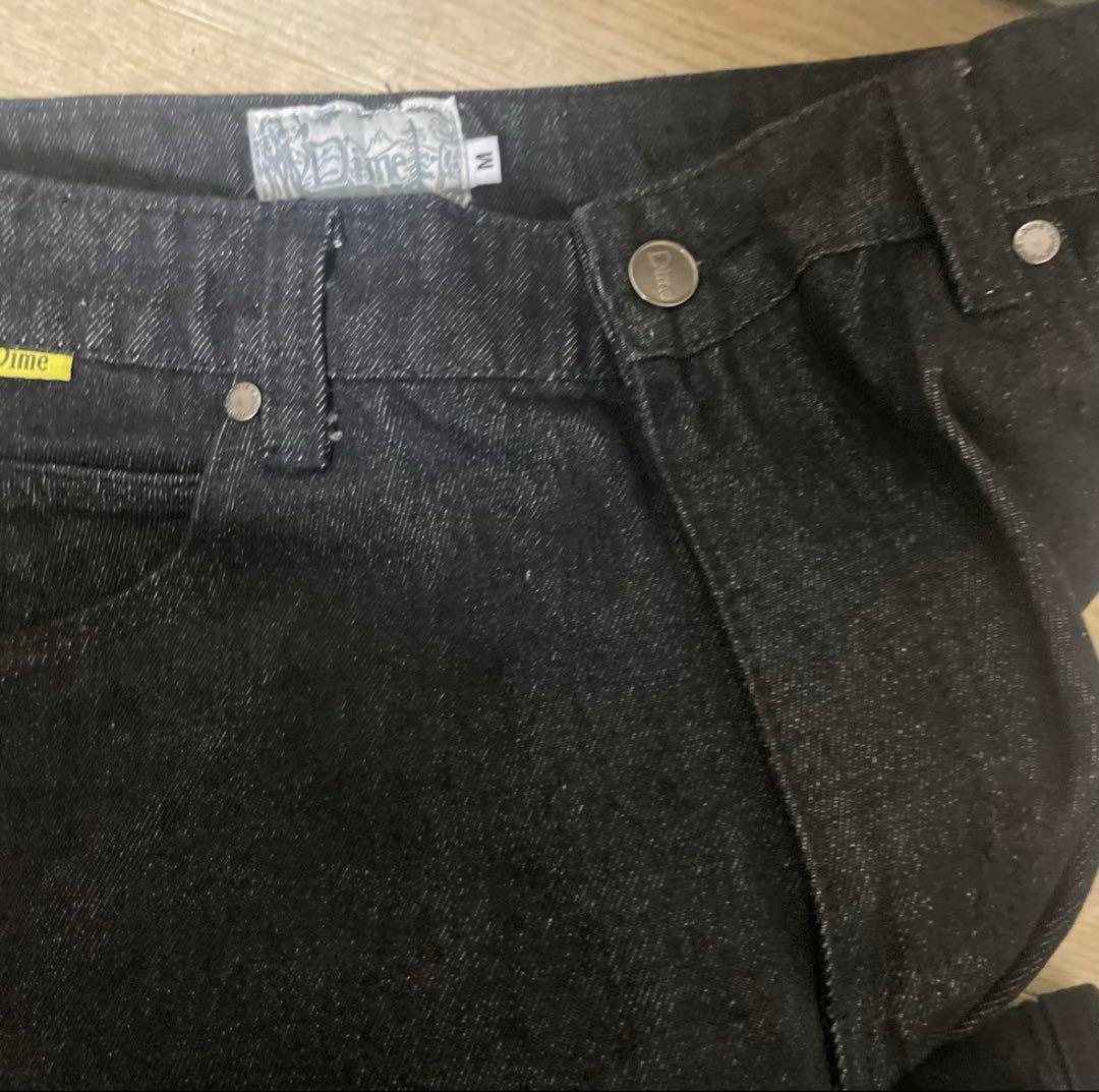Dime ブラック デニム Mサイズ dimeダイム デニム ジーンズ ブラック 黒 Mサイズ｜Yahoo!フリマ