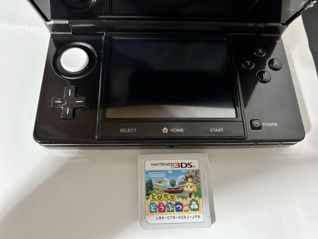 3DS ブラック カセット＆充電器付き