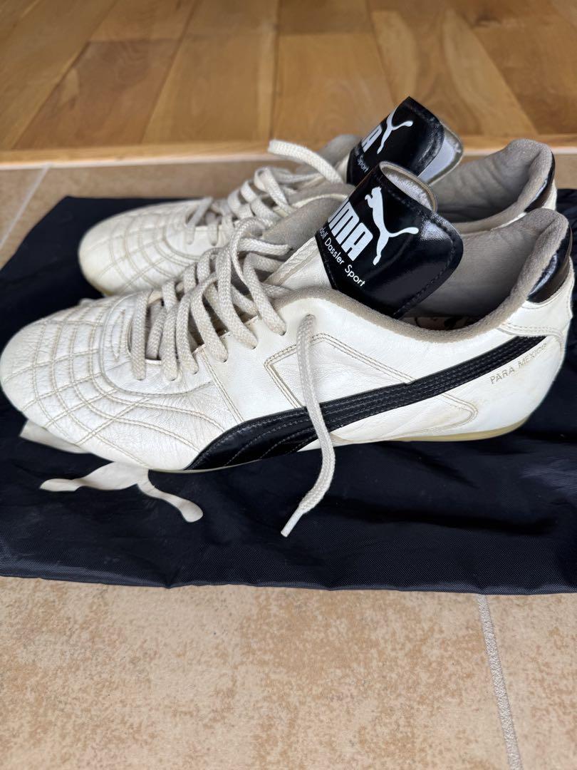PUMA MEXICOサッカーシューズ ホワイト/ブラック 27cm