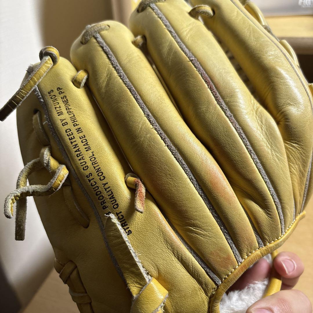 Mizuno Global Elite Zシリーズ グローブ イエロー