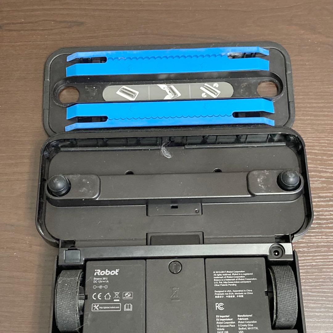iRobot Braava 381j ロボット掃除機 ブラック - メルカリ