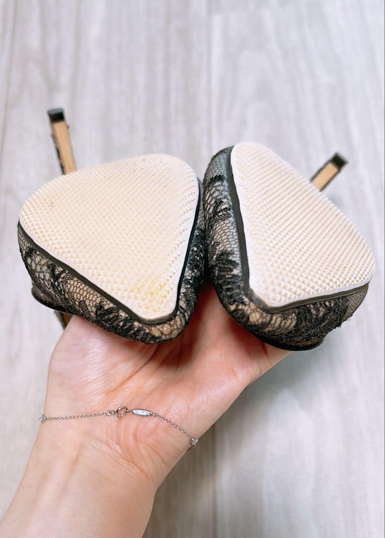 Jimmy Choo レース ハイヒール　ROMY 38