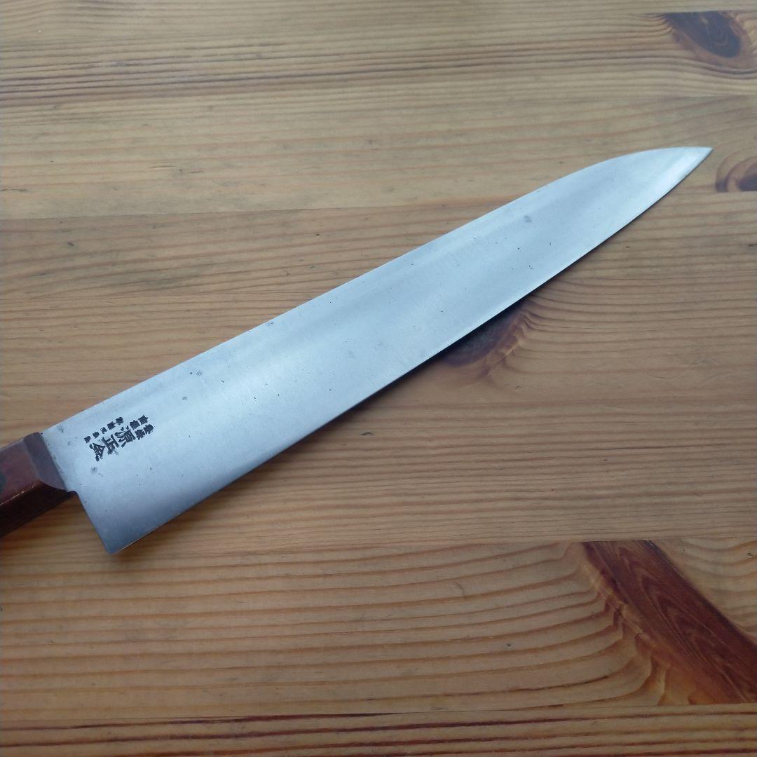 牛刀 源正金 本店工場製 261mm 牛刀 源正金 本店工場製 261mm