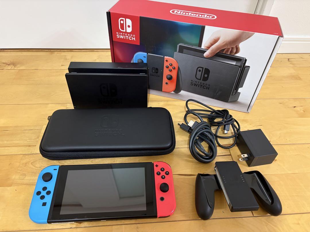 【SDカード、本体ケース付き】Nintendo Switch 本体