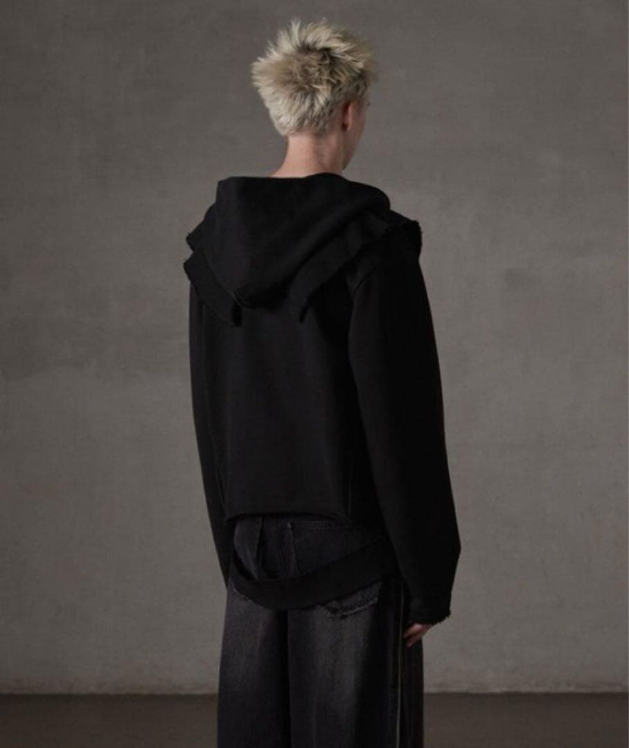 完売品 【GRANCY】ヘビーウェイト レイヤーデザイン フルジップフーディ L