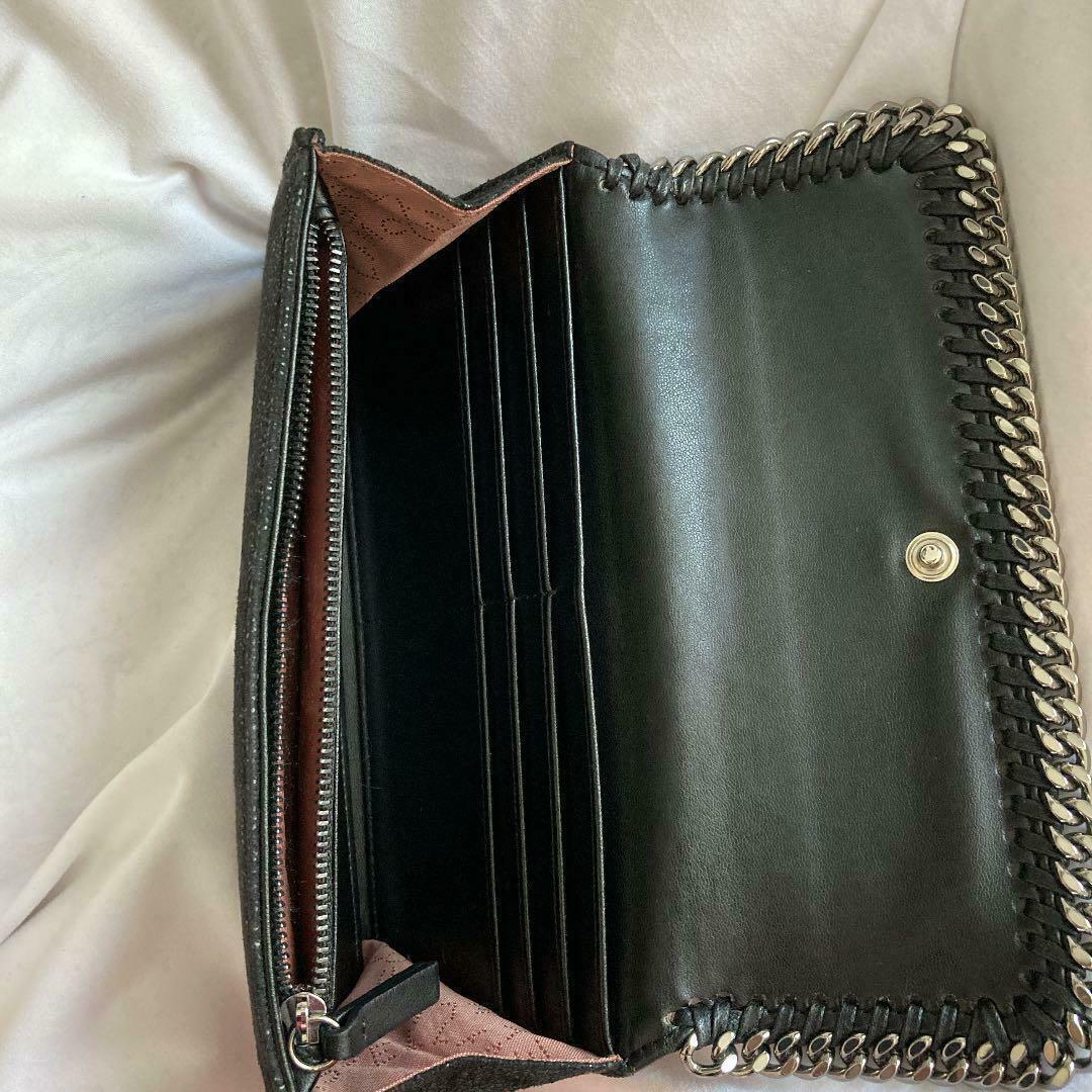 ステラマッカートニー ファラベラ 長財布 黒 STELLA McCARTNEY