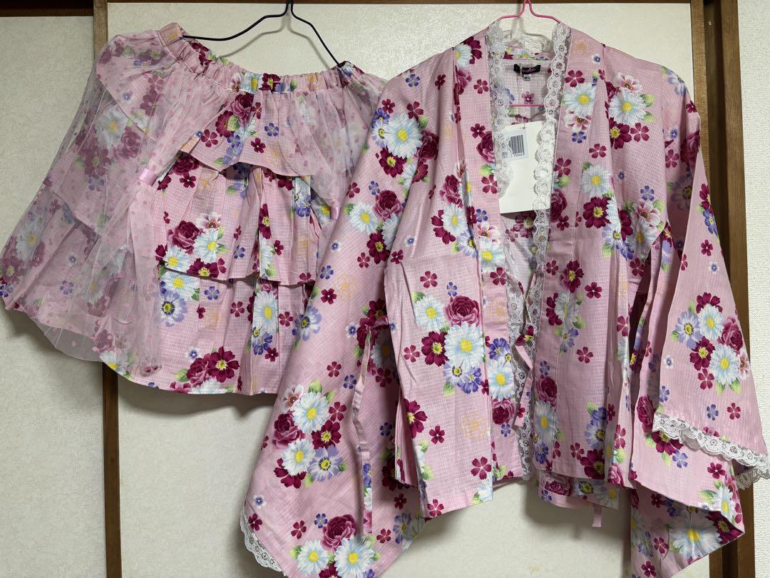浴衣ドレス　M〜L相当