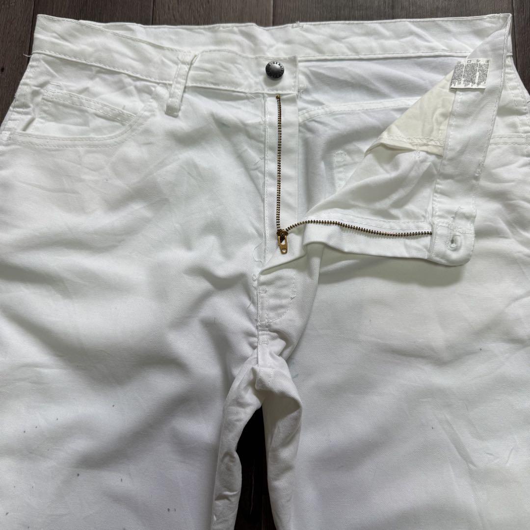 Dickies 00s ペインターパンツ ホワイト アメカジ バイカー ペンキ