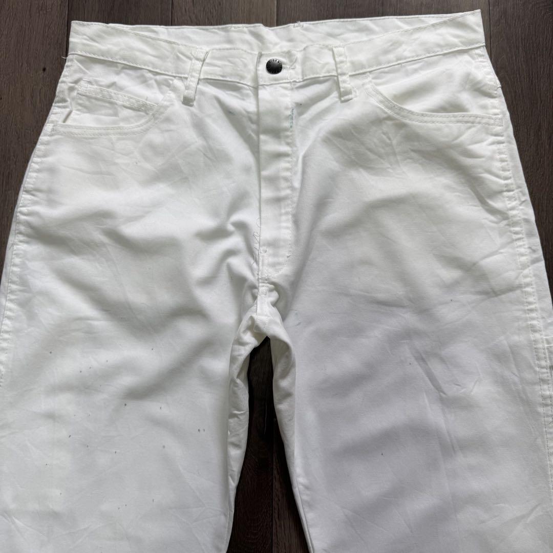 Dickies 00s ペインターパンツ ホワイト アメカジ バイカー ペンキ