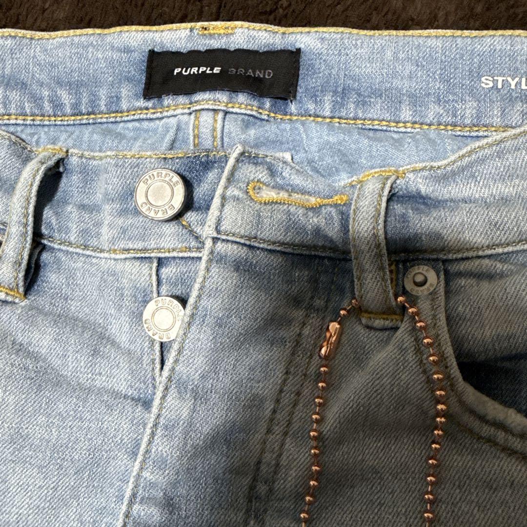 purple brand slim fit 確実正規品 - メルカリ