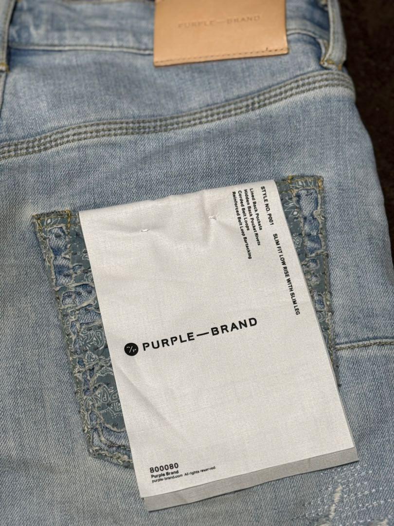 purple brand確実正規品スリムフィットタグ付き30 楽天市場】PURPLE BRAND LOW RISE SKINNY JEAN (P001-LIVI122