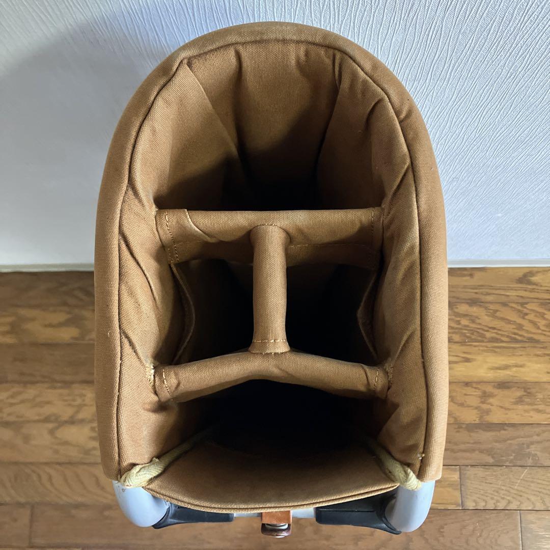 木の庄帆布　ゴルフバッグ　初期モデル　レザー