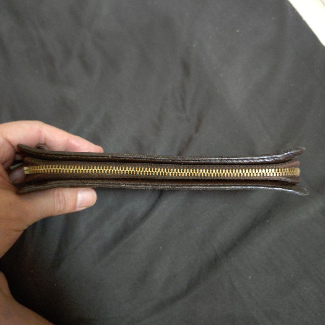 美品　ルイヴィトン　ラウンドファスナー　ダミエ 長財布