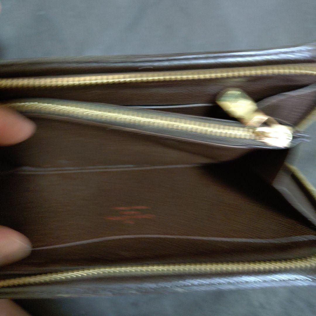 美品　ルイヴィトン　ラウンドファスナー　ダミエ 長財布