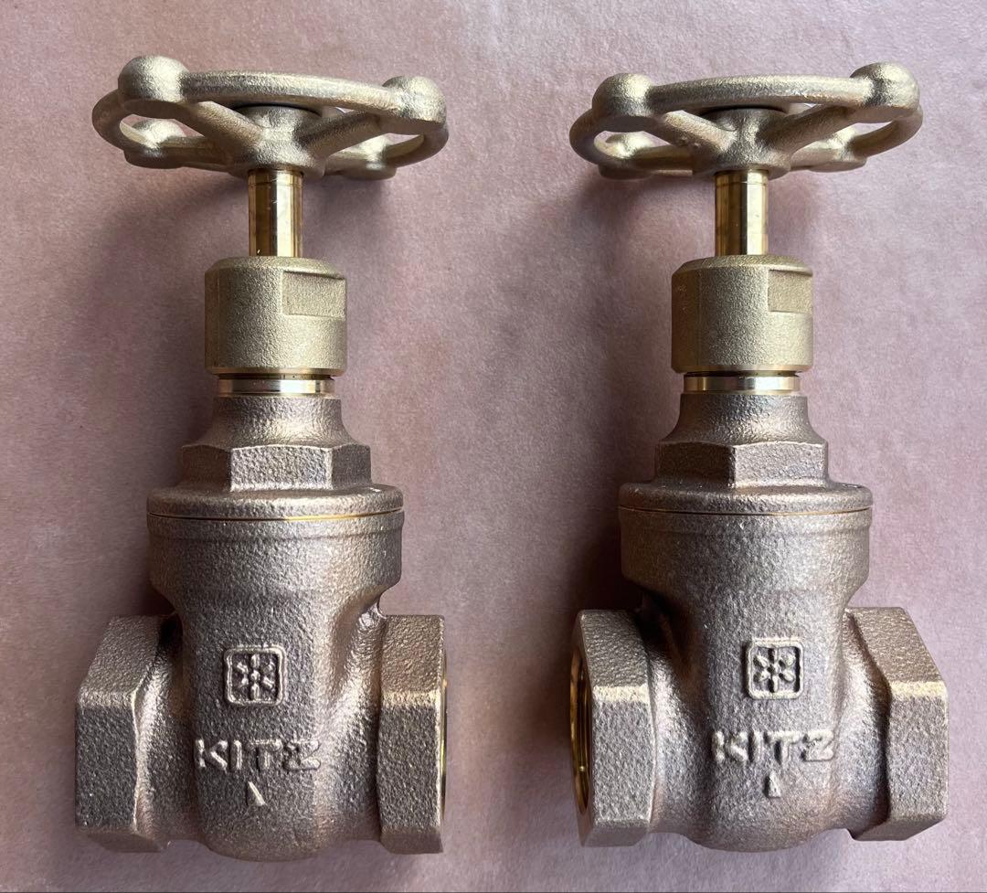 KITZ 10K-25 バルブ 25mm 2個セット