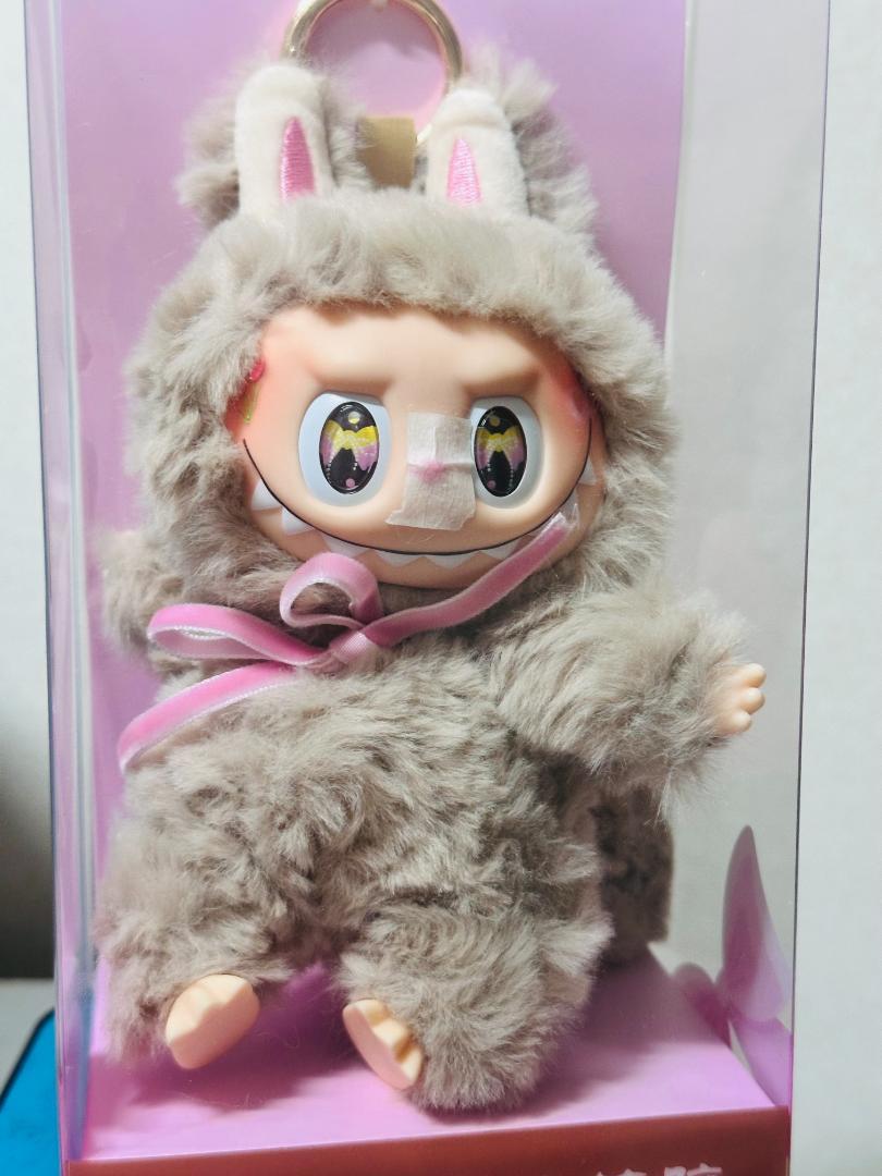 LABUBU エンジェルシリーズ ラブブ　ぬいぐるみ キーホルダー　ピンク LABUBU エンジェルシリーズ ラブブ ぬいぐるみ キーホルダー