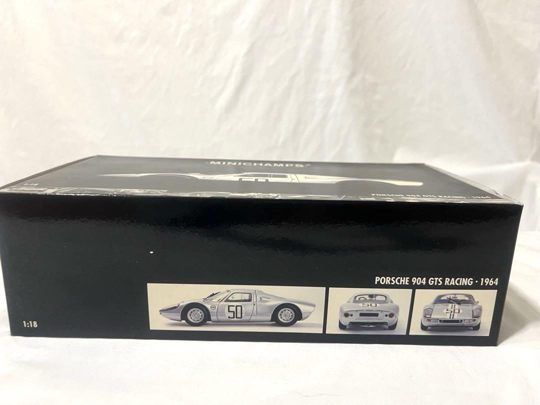 ミニカー minichamps 1/18 porsche904 GTS RACING