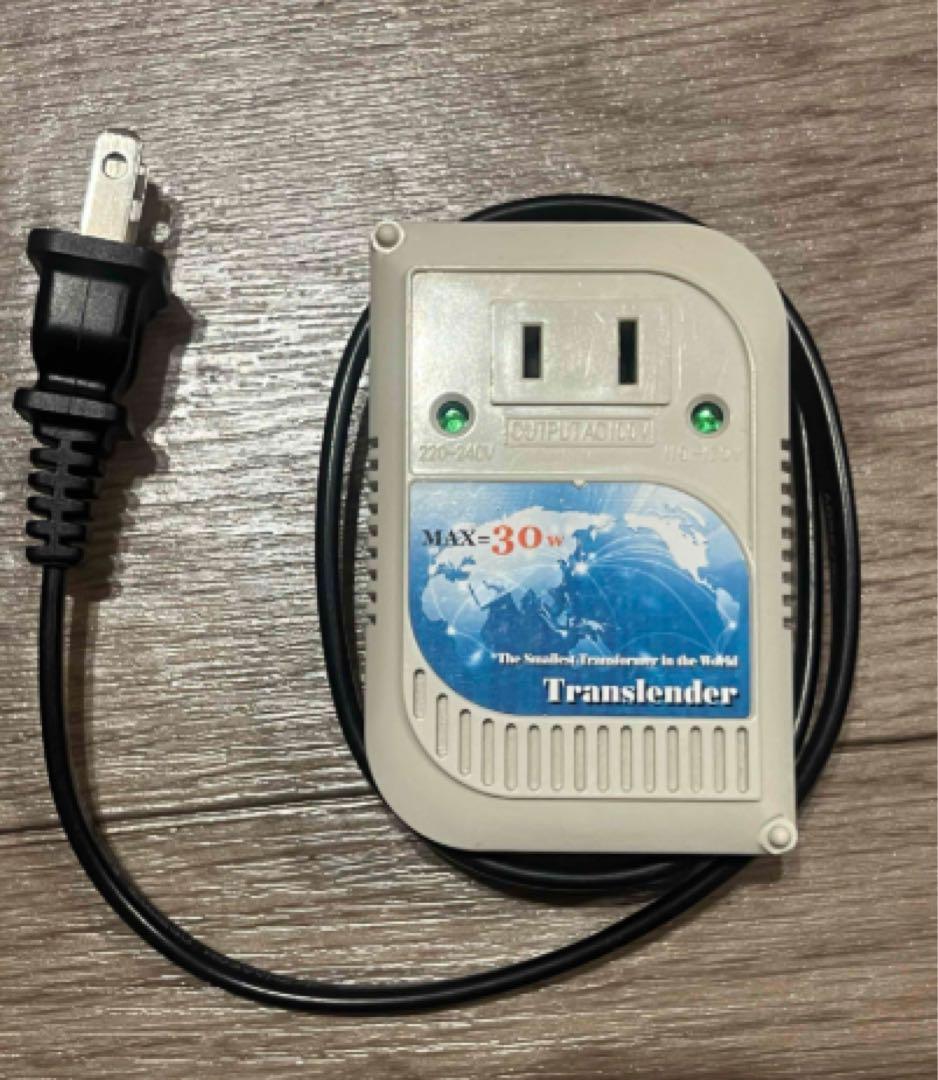 Translender 変圧器 30W 2口
