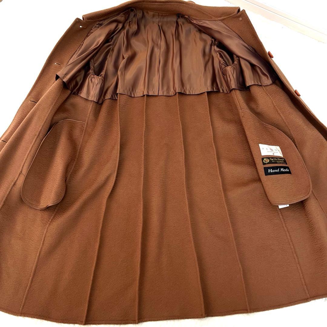 最高級 ロロピアーナ カシミヤ100% PEONY ロングコート 一重仕立て