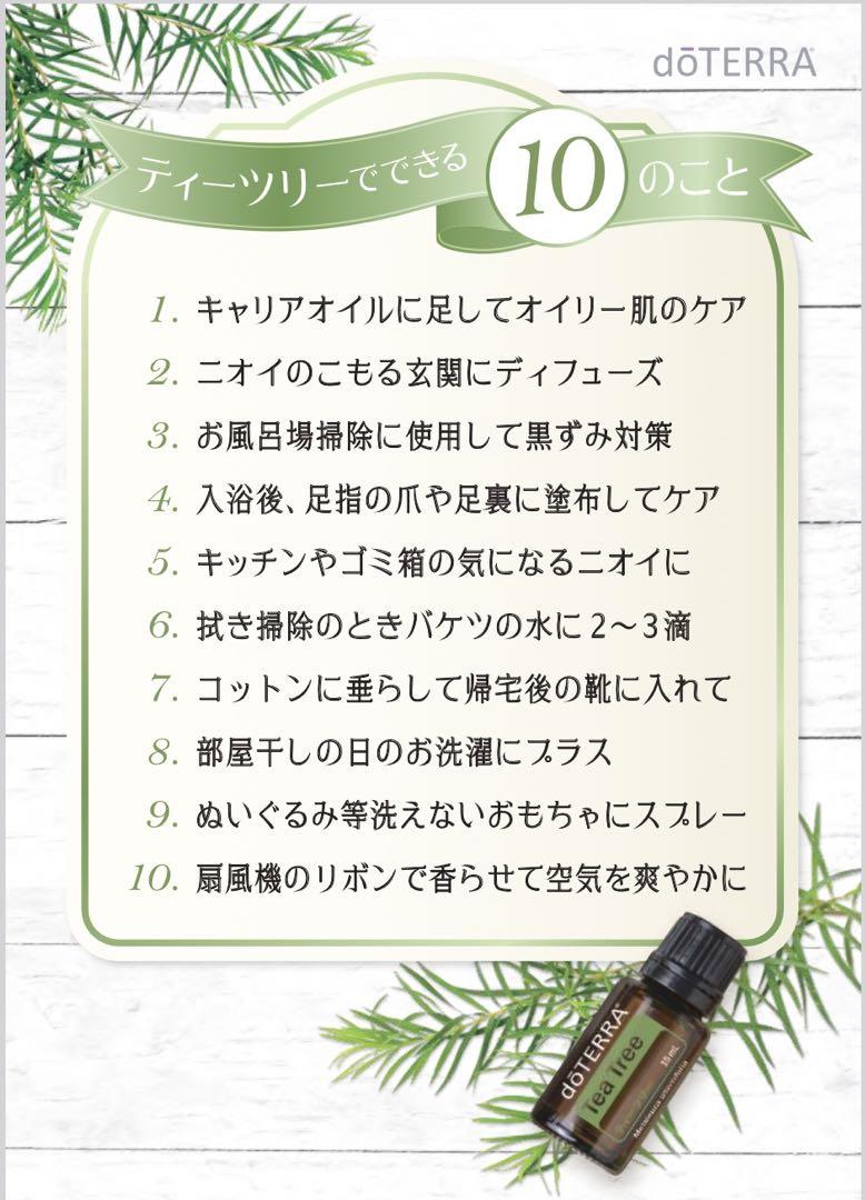 doTERRA ドテラ　ラベンダー& ティーツリー　2本セット