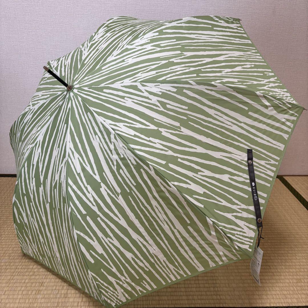 北欧暮らしの道具店　長傘　kura Bamboo グリーン　傘